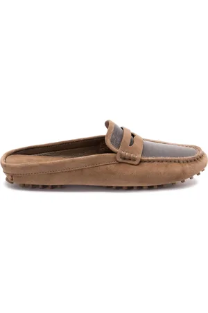 Brunello Cucinelli Mules in pelle scamosciata