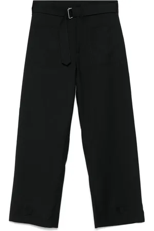 Nº21 Pantaloni dritti con cintura