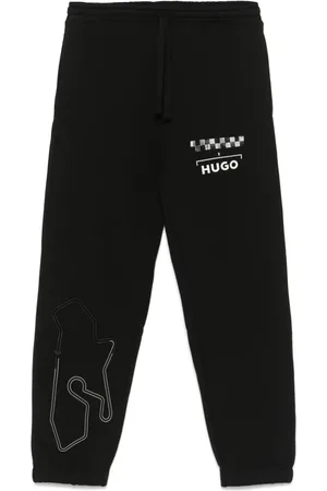 HUGO BOSS Pantaloni sportivi con stampa
