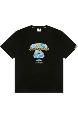 A Bathing Ape T-shirt in cotone con ricamo