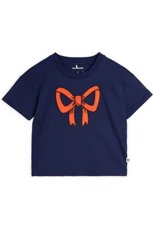 Mini Rodini T-shirt con stampa fiocco