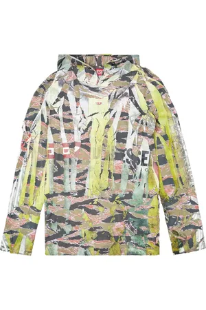 Diesel Felpa T-Gillis con cappuccio