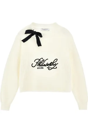 PHILOSOPHY DI LORENZO SERAFINI Maglione con fiocco