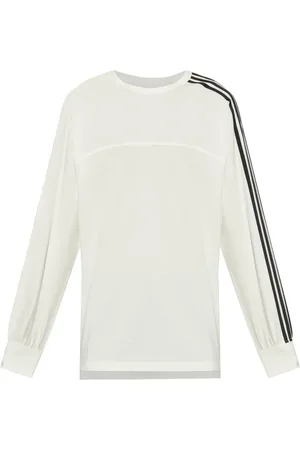 Y-3 T-shirt con degttaglio a 3 righe