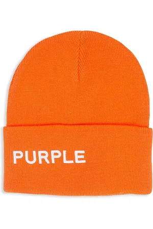 Purple Brand Berretto "Orange" con risvolto