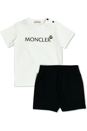 Moncler Set top e shorts con stampa