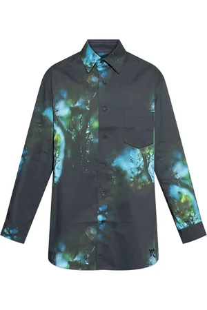 Y-3 Camicia in cotone elasticizzato