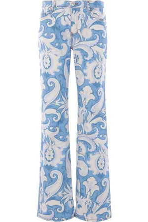 Etro Jeans dritti con stampa