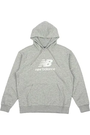 New Balance Felpa con cappuccio Sports Essentials "Grey"