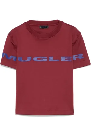 MUGLER T-shirt con applicazione