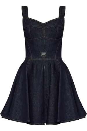 Dolce & Gabbana Abito denim in cotone