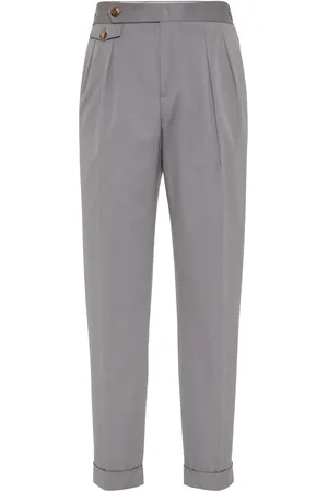 Brunello Cucinelli Pantaloni in gabardine