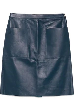 Salvatore Ferragamo Gonna con tasche applicate