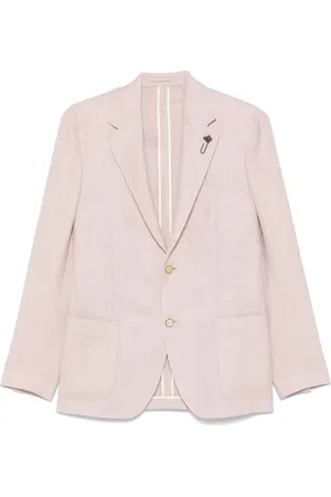 LARDINI Blazer con spilla