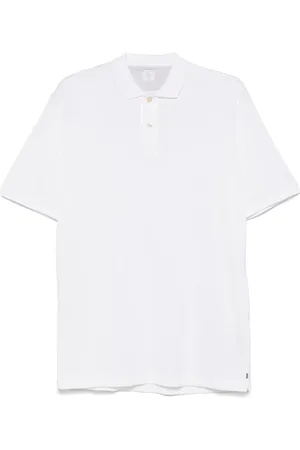 ELEVENTY Polo in cotone con ricamo logo