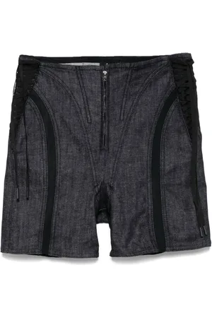 MUGLER Shorts con inserti