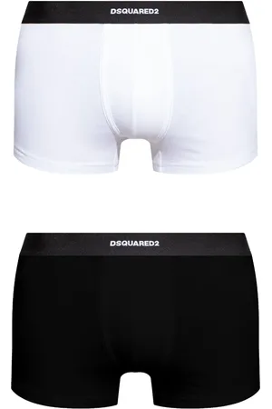 Dsquared2 Set di 2 boxer con vita elasticizzata