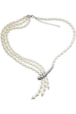 Hzmer Jewelry Collana con perle