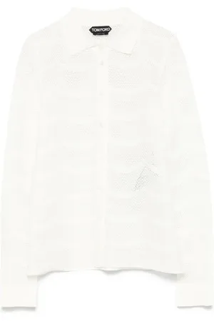 Tom Ford Camicia in maglia traforata