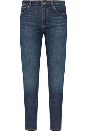 Dolce & Gabbana Jeans skinny con placca logo