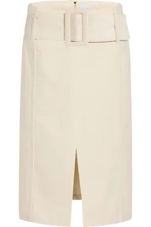 Patou Abito midi denim con cintura