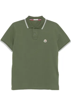 Moncler Polo in cotone con applicazione