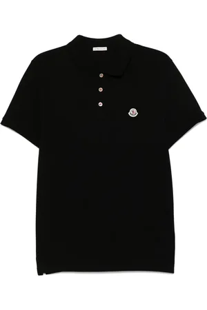 Moncler Polo in cotone con applicazione