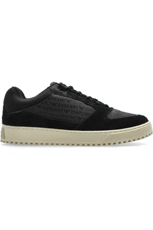 Emporio Armani Sneakers con logo jacquard
