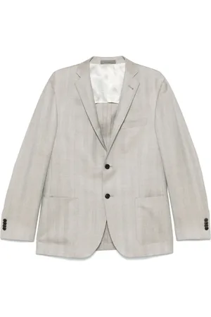 corneliani Blazer con motivo pied-de-poule