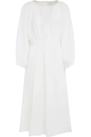 GABRIELA HEARST Abito midi Ahmose in lino