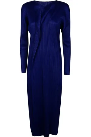 PLEATS PLEASE ISSEY MIYAKE Abito Light Wave midi