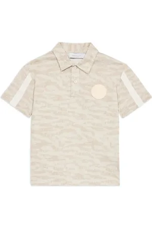 Roberto Cavalli Polo con motivo jacquard
