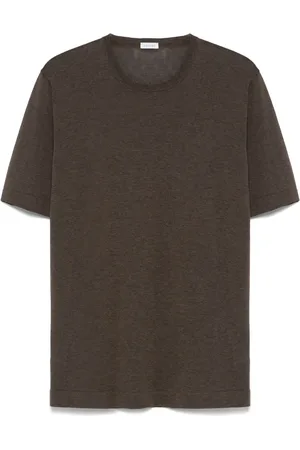 CARUSO T-shirt in cotone a maniche corte