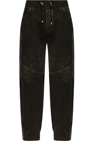 Balmain Pantaloni dritti in cotone