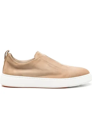 santoni Mocassini in pelle scamosciata