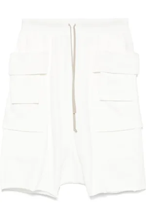 Rick Owens Pantaloni corti con cavallo basso