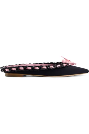 Giambattista Valli Slippers con fiocco