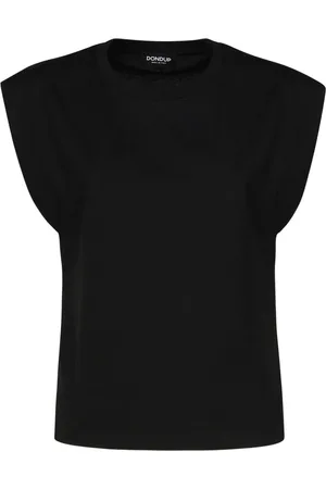 Dondup T-shirt con placca logo