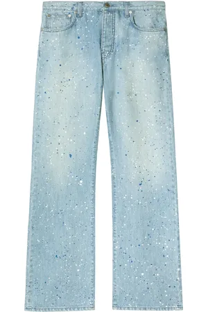 OFF-WHITE Jeans con effetto vernice