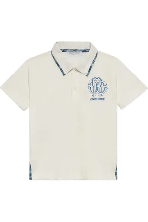 Roberto Cavalli Polo con logo