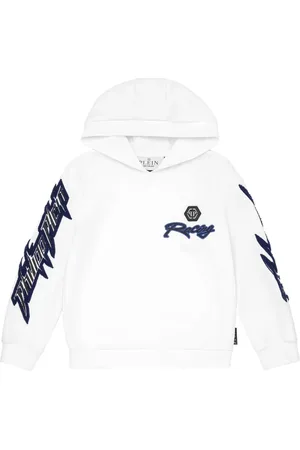 Philipp Plein Felpa Racing Club con cappuccio