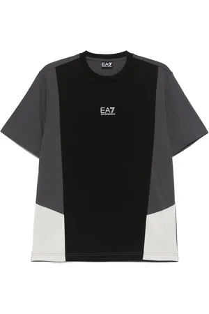 EA7 T-shirt con design color-block