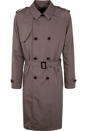 MOORER Trench con cintura
