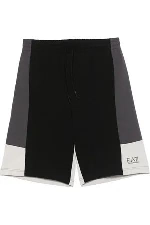 EA7 Bermuda con design color-block