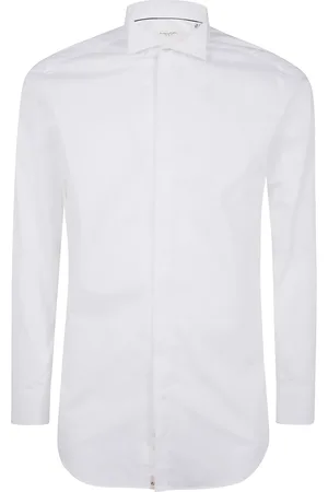 Tintoria Mattei Camicia con colletto ampio