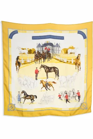 Hermès Sciarpa Hermès x Hubert de Watrigant 1989
