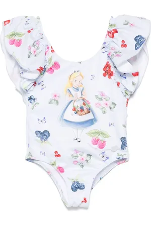 MONNALISA Costume intero con stampa Alice x Disney