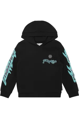 Philipp Plein Felpa Racing Club con cappuccio