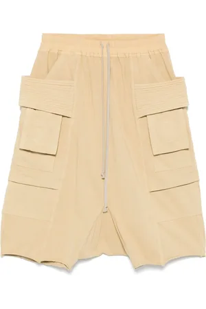 Rick Owens Pantaloni corti con cavallo basso