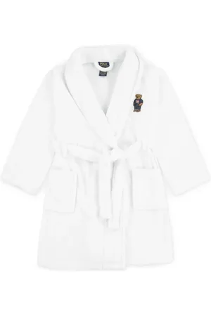Ralph Lauren Vestaglia con applicazione Polo Bear